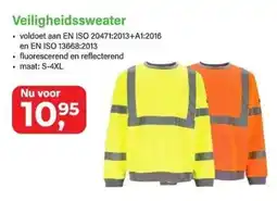 Van Cranenbroek Veiligheidssweater aanbieding