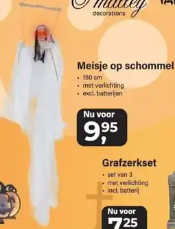 Van Cranenbroek Meisje op schommel aanbieding