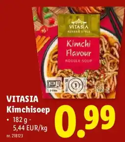 Lidl Vitasia kimchisoep aanbieding