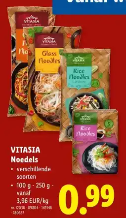 Lidl VITASIA Noedels aanbieding