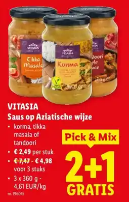 Lidl Saus op Aziatische wijze aanbieding