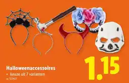 Lidl Halloweenaccessoires aanbieding