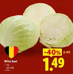 Lidl Witte kool aanbieding