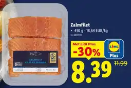 Lidl Zalmfilet aanbieding