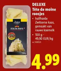 Lidl Tête de moine roosjes aanbieding