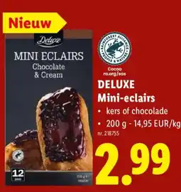 Lidl Mini-eclairs aanbieding