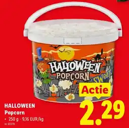 Lidl Halloween Popcorn aanbieding