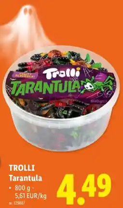 Lidl Trolli Tarantula aanbieding