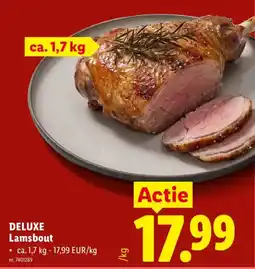 Lidl Deluxe Lamsbout aanbieding