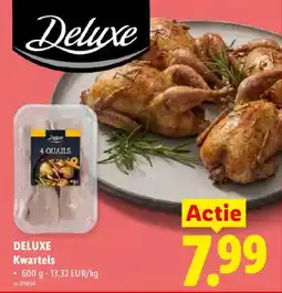 Lidl Deluxe Kwartels aanbieding