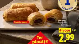 Lidl Chocolade-broodje XXL aanbieding