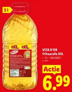 Lidl Vita D'or friturolie xxl aanbieding