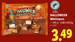 Lidl Halloween minirepen aanbieding
