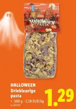 Lidl Halloween pasta aanbieding