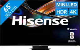 Coolblue Hisense RGB Mini-led 65 UR9S (2026) aanbieding