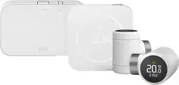 Coolblue tado Draadloze Slimme Thermostaat X Multi Room Startpakket 2e Generatie (2 Radiatorknoppen) aanbieding