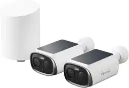 Coolblue Reolink Argus B340S Duo Pack + Home Hub 1 Lite aanbieding