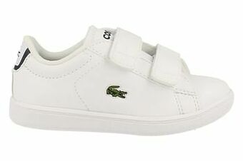 Berca Shoes Lacoste Sneaker Laag Jongens Carnaby Maat 24/27 - Wit aanbieding