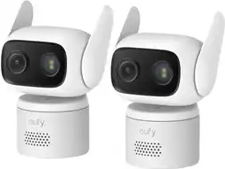Coolblue Eufy Wired Cam C31 Wit Duo Pack aanbieding