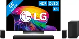 Coolblue LG OLED 55 C6 (2026) + LG DS70TR aanbieding