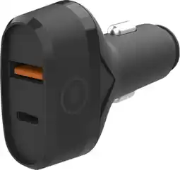 Coolblue BlueBuilt Chargeur de Voiture Power Delivery et Quick Charge avec 2 Ports USB 20 W Noir aanbieding
