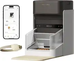 Coolblue Petlibro Automatische Voerbak met Chipherkenning PLAF301 Zwart aanbieding