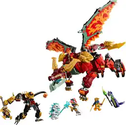Coolblue LEGO Ninjago - Le Robot Dragon Transformable de Braséra 71868 aanbieding