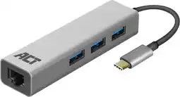 Coolblue ACT Hub USB-C 3 Ports avec Ethernet aanbieding