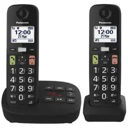 Coolblue Panasonic KX-TGU132EXB Duo aanbieding