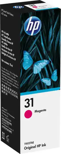 Coolblue HP 31 Inktflesje Magenta aanbieding
