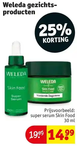 Kruidvat super serum Skin Food aanbieding