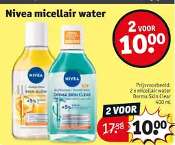 Kruidvat Nivea micellair water aanbieding