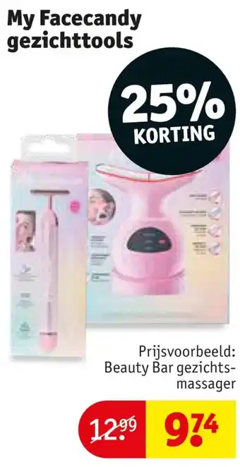 Beauty Bar gezichtsmassager