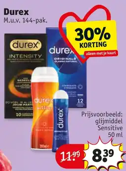 Kruidvat Durex glijmiddel Sensitive aanbieding