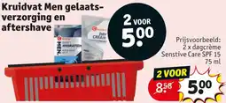 Kruidvat Kruidvat Men gelaatsverzorging en aftershave aanbieding