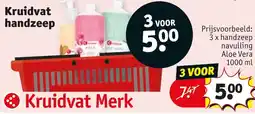Kruidvat Kruidvat handzeep aanbieding