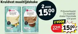 Kruidvat Kruidvat maaltijdshake aanbieding