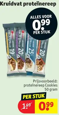 Kruidvat Kruidvat proteïnereep aanbieding