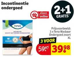 Kruidvat Incontinentie ondergoed aanbieding