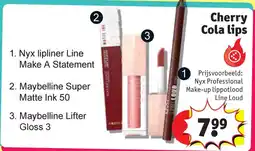 Kruidvat Cherry Cola lips aanbieding