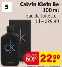Kruidvat Calvin Klein Be aanbieding