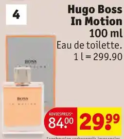 Kruidvat Hugo Boss In Motion aanbieding