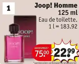 Kruidvat Joop! Homme aanbieding