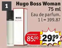 Kruidvat Hugo Boss Woman aanbieding