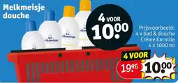 Kruidvat Melkmeisje douche aanbieding