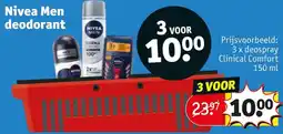 Kruidvat Nivea Men deodorant aanbieding
