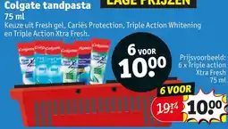 Kruidvat Colgate tandpasta aanbieding
