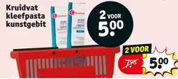 Kruidvat Kruidvat kleefpasta kunstgebit aanbieding