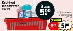 Kruidvat Kruidvat mondwater aanbieding