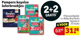 Kruidvat Pampers luierbroekjes aanbieding